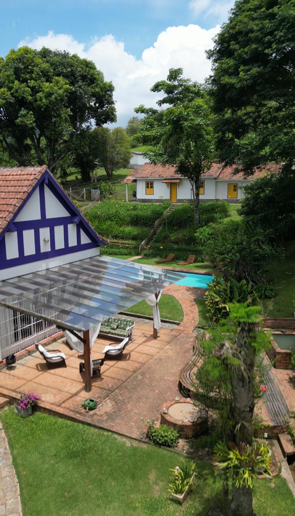 Casa Acucena No Sitio Gaia Magia Miguel Pereira Rj Exterior foto